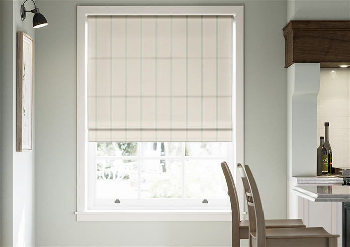 The British Stripe Co. Victoria, Teignbridge No.2 - Roman Blind - Image 3